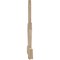 Ekena Millwork Kennewick Rough Sawn Timber Gable Bracket, Douglas Fir, 60"W x 40"H x 2"D x 6"F, 16/12 Pitch GBW060X40X0206KEN00RDF - alternate 5
